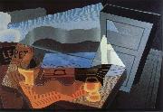 Juan Gris Bay-s landscape oil painting
